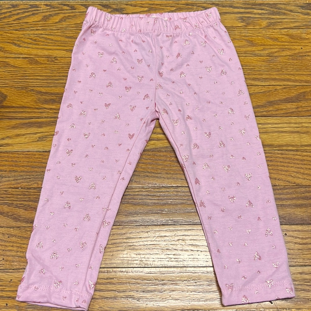 ❤️2/$15❤️5/$25❤️ BTWEEN p| Nordstrom pink glitter heart leggings